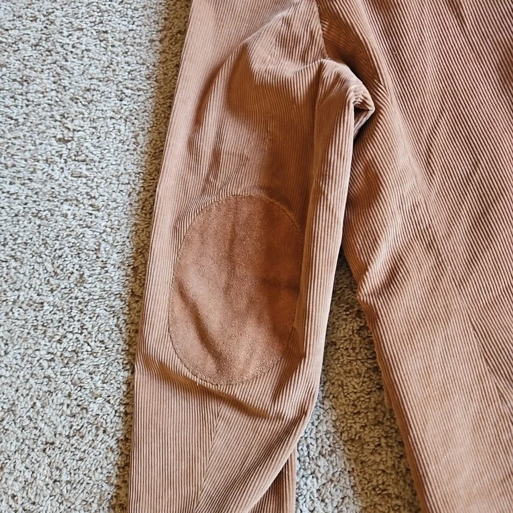 Pioneer Wear Blazer Mens 46L Corduroy Western Rockabilly Elbow Patches‎ Brown